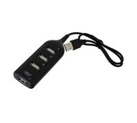 GARIOUANS 1pezzi Hub USB Portatile Porte Compatto Extender Pratico per Laptop e Computer Splitter Dati Leggero per Ufficio e Viaggi Multipresa USB Efficiente