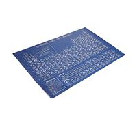 GARIOUANS 1pezzi Poster Tavola Periodica Degli Elementi Poster Educativo Per Scolastica Aula Studio Elementi e Segni Scientifici