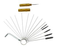 GARIOUANS 1Set Spazzole per Pulizia Spruzzatore Chiave Strumenti per Pulizia Aerografi e Tubazioni Adatti per e Barche Facili da Riporre e Trasportare