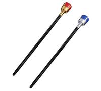 GARIOUANS 2 pezzi Kit Bastoni Scettro Reale Halloween in Plastica Resistente Magico e Adatto Adulti e Ragazzi per Feste Cosplay e Spettacoli Teatrali