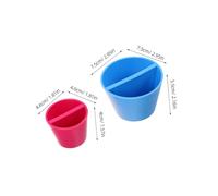 GARIOUANS 2 Pezzi Strumenti Modellazione Coni Ergonomici per Ceramica Utensili Creativi Fai da Te per Scolpire e Dipingere Bordi Accessori Pratici per Principianti e Esperti
