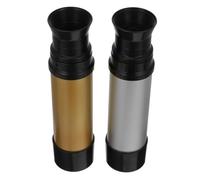 GARIOUANS 2 pezzi Telescopio Monoculare per Abs Oro e Argento Giocattolo Educativo e Accessorio per Costumi Cosplay e Feste