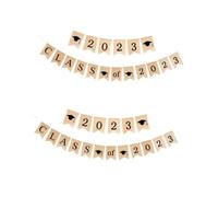 GARIOUANS 2 Set Festone Decorativo per Cerimonia Laurea con Design Addobbo Versatile per Festa Fotografici Decorazione per Laurea Sicura