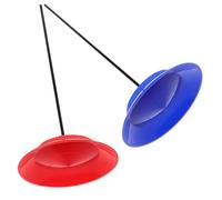 GARIOUANS 2 Set Piatti Rotanti con Bastoni per Spettacoli Circensi Versatile per Principianti e Professionisti Accessori per Performance Giocolieri Adulti