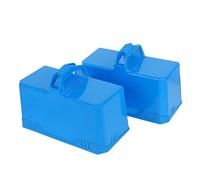 GARIOUANS 2 Stampi Blocchi Neve e Sabbia Resistente con Portatile per Grandi e Giochi Invernali Allaperto Colore Casuale