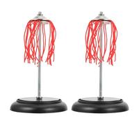 GARIOUANS 2 Strumento per Esperimenti Fisici Elettrostatici Plume Elettrico in Materiale Robusto per Scuola Kit Didattico per Apprendimento Scientifico e Sperimentazione Statica