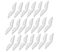 GARIOUANS 20pezzi Strisce Protettive per Ponte Nasale Adesivi in Silicone per Occhiali Cuscinetti Nasali per Maschere Facciali Accessori Pratici e Leggeri