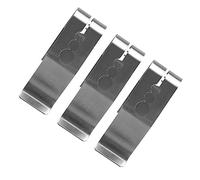 GARIOUANS 3 pezzi Clip per Termometro Barbecue in Inossidabile Supporto per Sonde Bbq Fissaggio e Resistente per Termometri Carne e