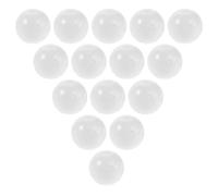GARIOUANS 30 Inserti Sonagli per Giocattoli per Ragazzo Ragazza Palline Sonore Bianche Diametro 28 MM Accessori per Riparazione e Creazione Giocattoli all'Uncinetto per Piccoli