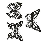 GARIOUANS 3pezzi Decorazione da Parete in Ferro con Motivo di Adesivi Murali per Camera da Letto Facili da Applicare Senza Danni al Muro