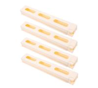 GARIOUANS 4 Pezzi Domino Scatola Portaoggetti Domino Vassoio Porta Domino Domino Impilatore Domino Domino Trenino Giocattolo Domino Rastrelliere Domino Giocattoli Domino Parete Sensoriale
