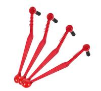 GARIOUANS 4 pezzi Spazzole per Pulizia Macchina Caffè in Nylon Set da Pennelli Resistenti al per Macchina Espresso e Macinacaffè Accessori per Pulizia Professionale Domestica