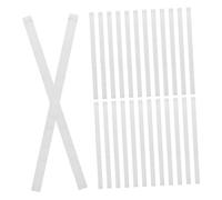 GARIOUANS 40 Pezzi Strisce Adesive per Rilegatura con Rete Nastro Collante Flessibile per Libri Contratti Riviste e Foto Resistente per Professionale in Uffici e Scuole