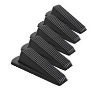 GARIOUANS 5 Pezzi Fermaporta in Gomma Antiscivolo Cunei Sicurezza per Porte Casa Ufficio Blocca Porta Multi Superfici Senza Graffi Protezione Ferma Porta Pavimento Resistente