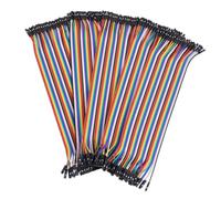 GARIOUANS 5 Pezzi Rainbow Pin Femmina Femmina Nastro per Progetti Elettronici e Compatto Facile Connessione PCB