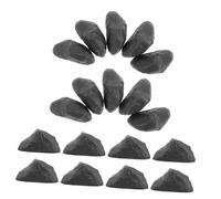 GARIOUANS 50pezzi Miniature Landscape Rocks Da Accessori Realistici Per Decorazioni Di Terrari e Acquari Rocce Miniatura Per Ufficio e Giardino Per Spazi Compatti e Ambienti Creativi