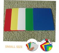 GARIOUANS 5pezzi Carte Da Poker in Plastica Tagliate Strumento Per Distribuire Carte Da Poker Portatile e Resistente