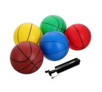 GARIOUANS 6 pezzi Mini Palline da Basket Morbide per Pompa Pallacanestro Gonfiabile per Feste e Gioco Attivo Set per Ragazzi e Ragazze Indoor e Outdoor Safe