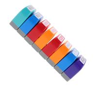 GARIOUANS 8 Pezzi Timbri Colorati per Insegnanti Materiali Sicuri e Versatili per in Didattica Domestica Design per Stimolare Lapprendimento Dellinglese e Incoraggiare la Partecipazione