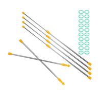 GARIOUANS Accessorio Spruzzatore in Acciaio Inox 304, Asta Telescopica Regolabile 45-80 Cm per Spruzzatori da Giardino, Palo di Ricambio Metallico con Connettore M14x1,5 per Irrorazione