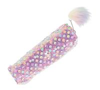 GARIOUANS Astuccio Portapenne Glitterato per Studenti e Studentesse, Organizer per Cancelleria Cerniera Resistente, Leggero e Lavabile, per Scuola e Uso Quotidiano