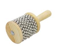 GARIOUANS Cabasa in Legno Strumento Percussione per Shaker Mano Leggero e Facile da Usare Educativo Orff per Scuola e Musicoterapia