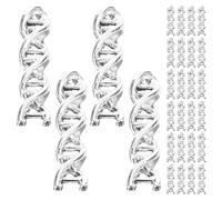 GARIOUANS Charm Pendente in Lega Argento 50 Pezzi Design Tema Ospedale