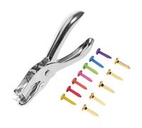 GARIOUANS Chiodi in Metallo Rotondi per Decorazione Sostituzione Rivetti Mini Accessori per Artigianato Strumenti Fai da Te Elementi Fissaggio per Cappello Album e Progetti Creativi