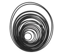 GARIOUANS Cinghia di Ricambio per Registratore a Nastro 1.5mm Quadrata, Cintura di Gomma Resistente per Unità Dvd, Stereo Portatile e Ripetitore, Set per Manutenzione e Riparazione