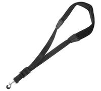 GARIOUANS Cinghia per Sassofono Tenore e Contralto in Nylon Nero Ganci in Metallo Robusta e Multifunzionale per Uso All'aperto e Viaggi