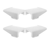 GARIOUANS Copertura Protettiva Antipioggia per Telecamera di Sicurezza Esterna, Tettuccio Resistente alle Intemperie 10,6x10,4x3,8 Cm, Set 4 Pezzi per Protezione da Sole, Polvere e