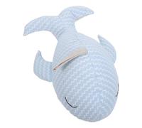 GARIOUANS Fermaporta Decorativo Morbido a Forma di Balena Azzurra, Fermaporta Antivento Anticollisione per Interni, Protezione Porte per Camerette e Ufficio