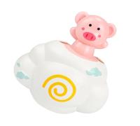 GARIOUANS Giocattolo da Bagnetto con Maialino Spruzzatore Acqua Sicuro Abs per Gioco Doccia Educativo per Sviluppo Manualità per Vasca e Piscina