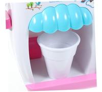 GARIOUANS Giocattolo da Bagno per Ragazzo Ragazza con Creatore di Bolle Forma di Gelato Accessorio per Vaschetta Bagnetto Divertente e Facile da Usare per Piccoli Regalo per Colore Casuale