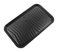 GARIOUANS Grill Padella Antiaderente Fatto in Lamiera d Acciaio Spessa e Pesante per Cottura Uniforme Piastra per Compatto Rivestimento Strumento per Barbecue e Facile da Pulire e