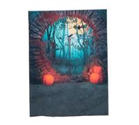 GARIOUANS Halloween Sfondo Fotografico Zucca Multifunzionale Decorazione Party Booth Resistente per Feste e Selfie per Ambientazioni Fotografiche Creative