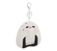 GARIOUANS Kawaii Porta Tessere in Peluche Morbido con Portachiavi Custodia Manica Pinguino Cartoon per Studenti Organizer Protettivo per Photocard e Badge Id