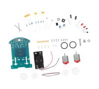 GARIOUANS Kit Saldatura Smart Car Robot Educativo DIY per Ragazzi e Ragazze Auto Intelligente con Sensore Tracciamento Automatico Scientifico e Artigianale per Apprendimento