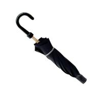 GARIOUANS Mini Ombrello per Bambole Decorativo in Miniatura, Accessorio Elegante per Casa delle Bambole, Ombrello Realista Nero da Collezione