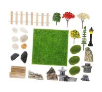 GARIOUANS Miniature Decorazioni per Casa delle Resina Accessori per Paesaggio Giardino Realistici per Scenografie e Decorazioni Camera e Cortile