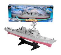 GARIOUANS Nave da Guerra in Decorazione per Cameretta Ragazzi Regalo Compleanno Navale Statica per Scrivania e Mensola Adatto per Appassionati Marina