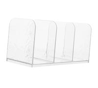 GARIOUANS Organizer Scrivania Ghiaccio Portalibri e Documenti per Studenti e Ufficio Supporto per Libri e Riviste per Mantenere Ordinati e Puliti gli Spazi Lavoro