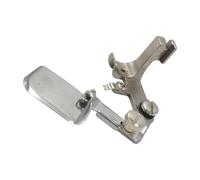 GARIOUANS Piedino Rilegatrice Overlock Professionale 3mm per Macchina da Cucire, Accessorio Bordatore Blocco Pressore, Angoli Arrotondati Sicuri per Cucito Artigianale e Lavori Sartoriali