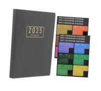 GARIOUANS Planner con Mensili Adesivi Organizer Portatile per Scrittura Quotidiana e Pianificazione Accademica per Casa e Ufficio