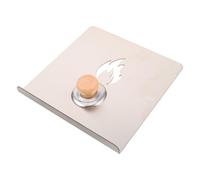 GARIOUANS Proteggi Fornelli Acciaio Resistente Para Schizzi Vento per Stufa Legna Esterni con Piastra Baffle Migliorata per Combustione Efficiente e Facile Pulizia