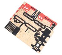 GARIOUANS Puzzle in Legno 3D Escavatore Giocattolo Fai da Te Auto Assemblabile in Legno Taglio di Precisione Gioco Educativo per Sviluppo Manuale e Immaginazione Spaziale Regalo Creativo