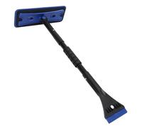 GARIOUANS Raschietto e Spazzola per Ghiaccio e Neve per Auto Asta Retrattile, Impugnatura in Spugna Eva, Staccabile, per Pulizia Parabrezza e Rimozione Neve Invernale, Facile da Riporre nel Bagagliaio