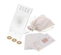 GARIOUANS Set Carte i Ching per Principianti 64 Esagrammi in Strumento Fortuna e l'Apprendimento Kit Completo per Collezionisti e Appassionati