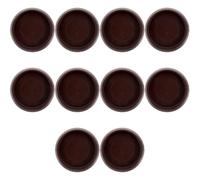 GARIOUANS Set da 10 Sottobicchieri in Plastica per Mobili Blocca Ruote Multifunzione Antiscivolo per Sedie e Divani Protezione per Pavimenti Domestici Accessori Resistenti e Facili da