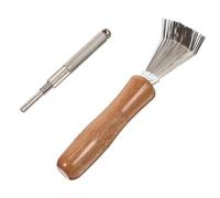 GARIOUANS Set Strumenti per Pulizia e Raddrizzatore Aghi Kenzan in Acciaio Inossidabile Smontaggio Rotante, Accessori per Composizioni Floreali e Correzione Aghi per Ikebana